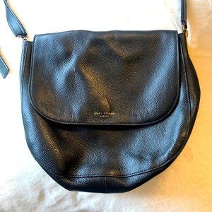 Kurt Geiger London black leather crossbody bag